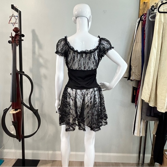 Coquette Corset Waist XL Lace Baby Doll Lingerie - Picture 8 of 15